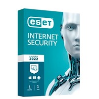 ESET Internet Security 2022 - 1 PC - 1 AÑO - Licencia Digital
