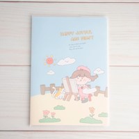 CUADERNO "FELIZ FIN DE SEMANA" CON FUNDA ESPIRAL