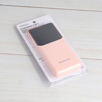 PORTABLE 3 IN 1 POWER BANK WITH CABLES (10000 MAH/PINK)
