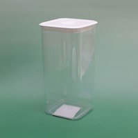 AIRTIGHT FOOD STORAGE JAR WITH SQUARE LID-1800 ML