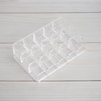 ORGANIZADOR DE JOYAS Y MAQUILLAJE (15 COMPARTIMENTOS)