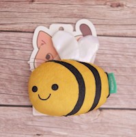 JUGUETE DE ABEJA PARA MASCOTA