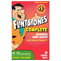 Flintstones Bayer Para Niños +support Bone Health 90 Masticables