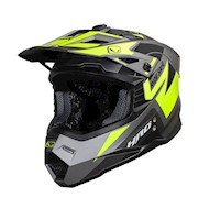 CASCO HRO MX03 NEZZUS GRIS MAT/AMA L