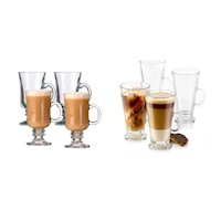 PACK TAZA X4 CAFE BILL 240 ML  CON TAZA X4 CAFE  280 ML ACAPULCO