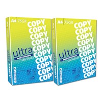 Pack - 2 Paquetes Papel Fotocopia Ultracopy 75gr x500hj c/u