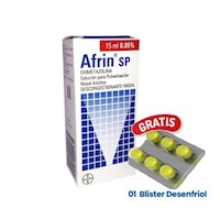 Afrin Sp 0.05% Descongestionante Nasal Solución - Frasco 15 ML