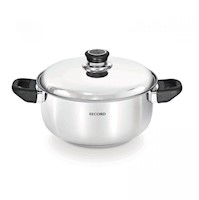 Olla acero inoxidable Milenium Tapa Acero N°22