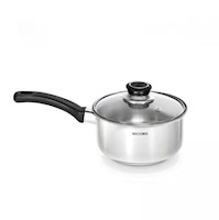 Cacerola acero inoxidable Milenium Tapa Vidrio N°16