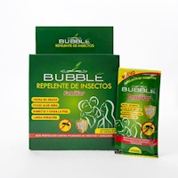Repelente de Insectos Familiar BUBBLE SACHET 10 ML CAJA 20 UND