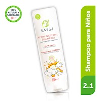 SAYSI Shampoo para niños Kurmi Natural (Kiwi y Melocotón) 300mL