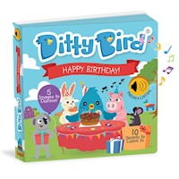 Libro musical Ditty Bird Canciones de cumpleaños (Inglés)