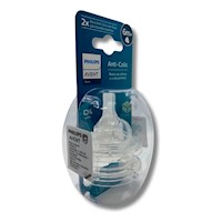 Tetina Anticolic Flujo Espeso 6+ X2 Philips Avent