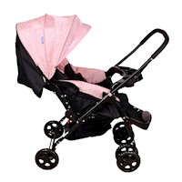 Coche Cuna Reverse Rosado Infanti