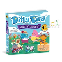 Libro musical Ditty Bird Música para bailar (Inglés)