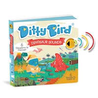 Libro musical Ditty Bird Sonidos de Dinosaurios (Inglés)