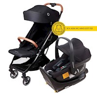 Coche Travel System Eva 3 Negro Maxi Cosi