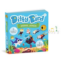 Libro musical Ditty Bird Canciones de animales (Inglés)