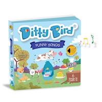 Libro musical Ditty Bird Canciones graciosas (Inglés)