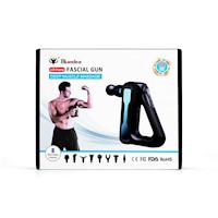 Masajeador BLUEIDEA Fascial Gun con 8 Cabezales BLD-888