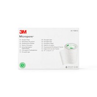 Esparadrapo de Papel de 5 CM X 9.1 M 3M MICROPORE 1530-2 CAJA 6 UND
