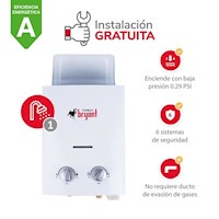 TERMA A GAS 5.5L GLP BRYANT TIRO NATURAL