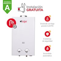 TERMA A GAS 10L GLP BRYANT TIRO NATURAL