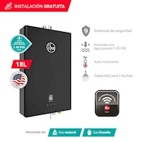 TERMA A GAS 18 L GLP RHEEM TIRO FORZADO