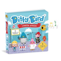 Libro musical Ditty Bird Canciones de profesiones (Inglés)