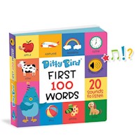 Libro musical Ditty Bird Mis primeras 100 palabras (Inglés)