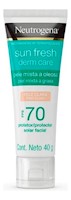 Neutrogena Sun Fresh Derm Care Piel Clara Fps70 40g