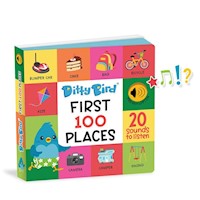 Libro musical Ditty Bird Mis primeras 100 sobre lugares (Inglés)