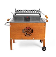 Caja China Master Junior + Parrilla De Ángulos Levadiza Galvanizado