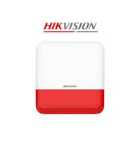 Sirena Hikvision DS-PS1-E-WB Externa Alarma de incendio, pánico e intrusión