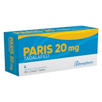 Paris Tadalafilo 20 Mg