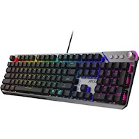 Teclado Gaming MSI Strike 600 Keyboard Silent Switches RGB