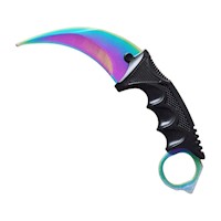 Navaja Karambit Táctica Para Supervivencia Combate Camping Tornasol