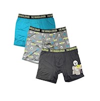 Setx3 Boxers Adultos Mandalorian Star Wars