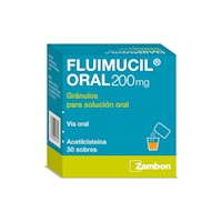 Fluimucil Oral 200 Mg - Unidad 1 UN