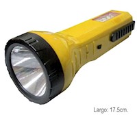 Linterna Recargable Solar y Bateria LED 1 + 4  Home Light  -  Amarilla