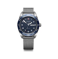 Reloj Correa de Acero Victorinox Swiss Army Quartz Azul 242042