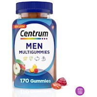 Centrum Multigummies Suplemento Multivitaminico Hombre 170 gummies