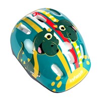 Set De Casco Y Rodilleras Dino Infanti