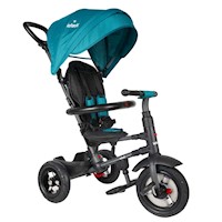 Triciclo de Paseo con Guiador Plegable Infanti Go Ride Green