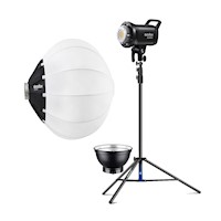 Combo Luz Continua Godox SL60IID+Parante+Softbox Lantern CS-65D