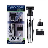 Recortadora Quick Style 3 Cabezales: Barba/Orejas/Nariz 05604-018 WAHL