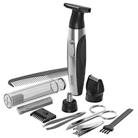 RECORTADORA DE BARBA + CABEZALES KIT DE VIAJE  05604-208 WAHL