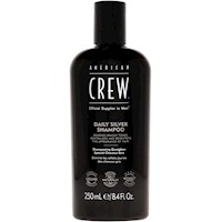 Shampoo para Cabello con Canas Silver Shampoo American Crew Men 250ml