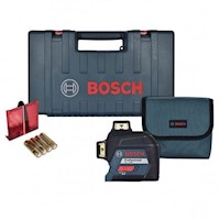 Nivel Láser Rojo Bosch Gll 3-80 360° Lineas Plomada