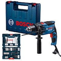 Taladro Percutor 1/2" 850W GSB 16 RE + Set Accs 41 pzs Bosch 0615.A00.0CJ-000